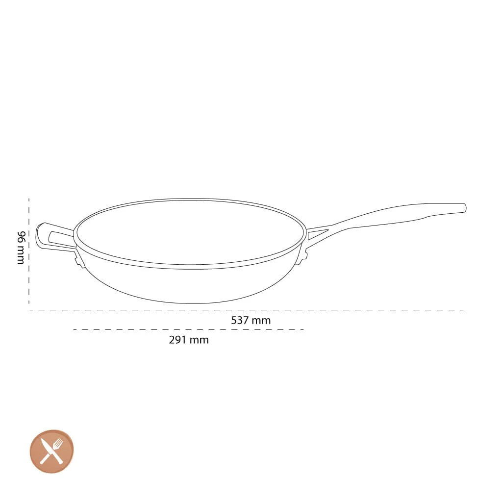 2025 Le Creuset – Schmortopf mit zusätzlichem Griff, 28 cm, 5,4 l