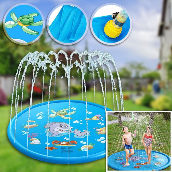 Splashyfun Wasserbrunnenmatte – Wasserspaß für Kinder