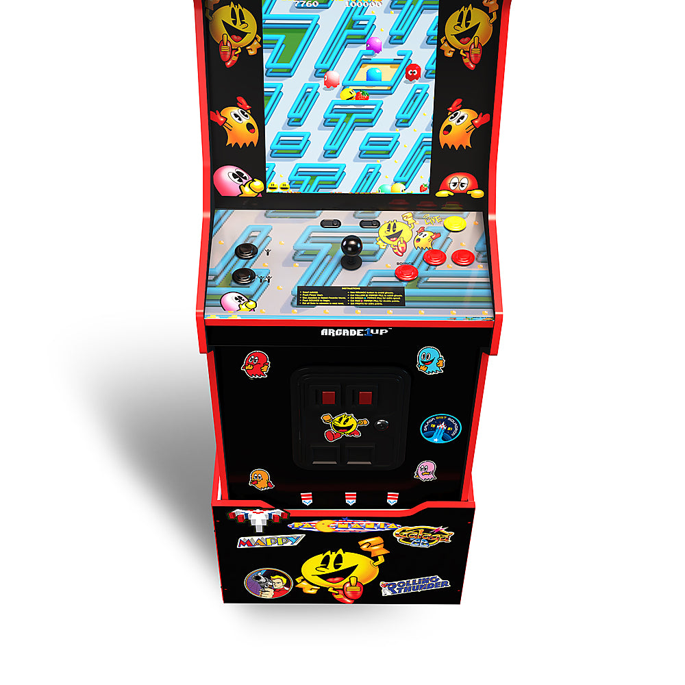 2025 Anpassbarer Arcade PacMan von Arcade1Up mit Pac-Mania – Mehrfarbig