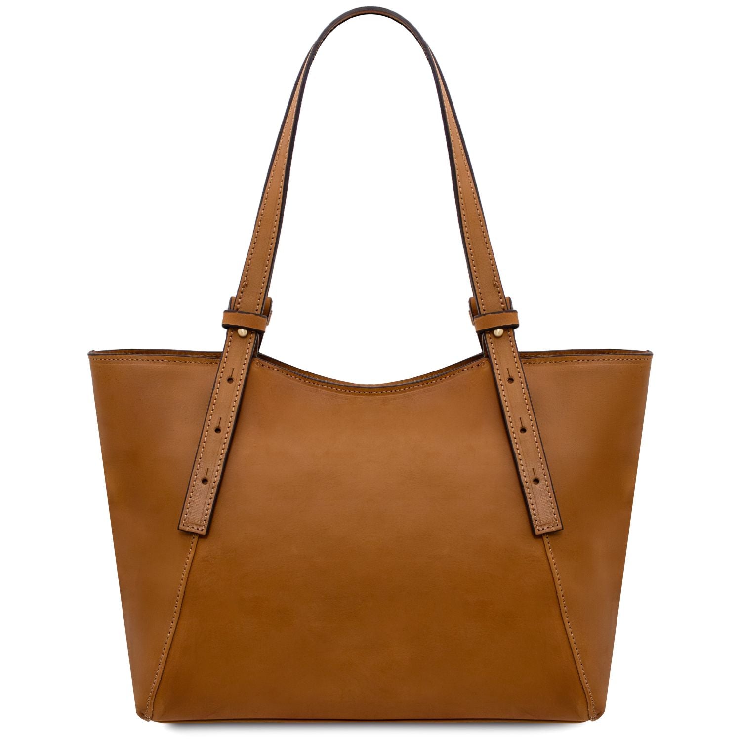 Libra - Long handle leather tote bag | TL142562