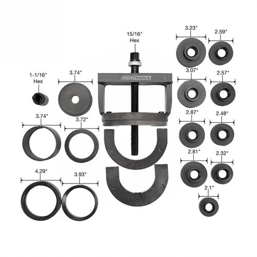 2025 OEM Tools Master 27213 Hjulnav- og lejeafmonterings- og monteringssæt