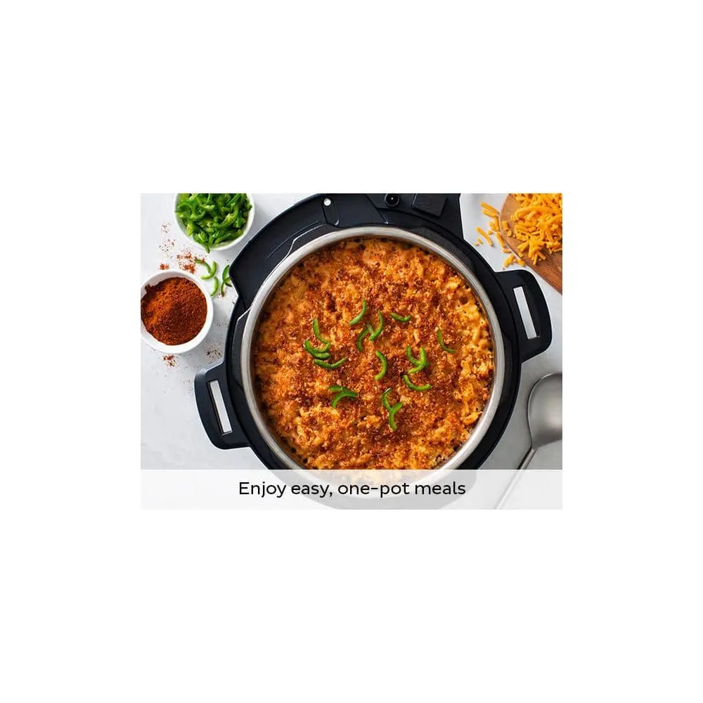 2025 Instant Pot Duo Evo Plus 5,7 L – 10-i-1 multifunktions elektrisk komfur i rustfrit stål