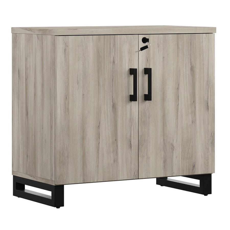 Apex opbevaringsskab og reol, gammelt egetræ