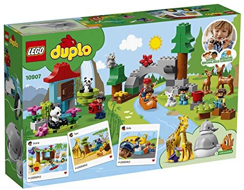 LEGO DUPLO World Animals City 10907, Eksklusivt byggeklodssæt (121 dele)