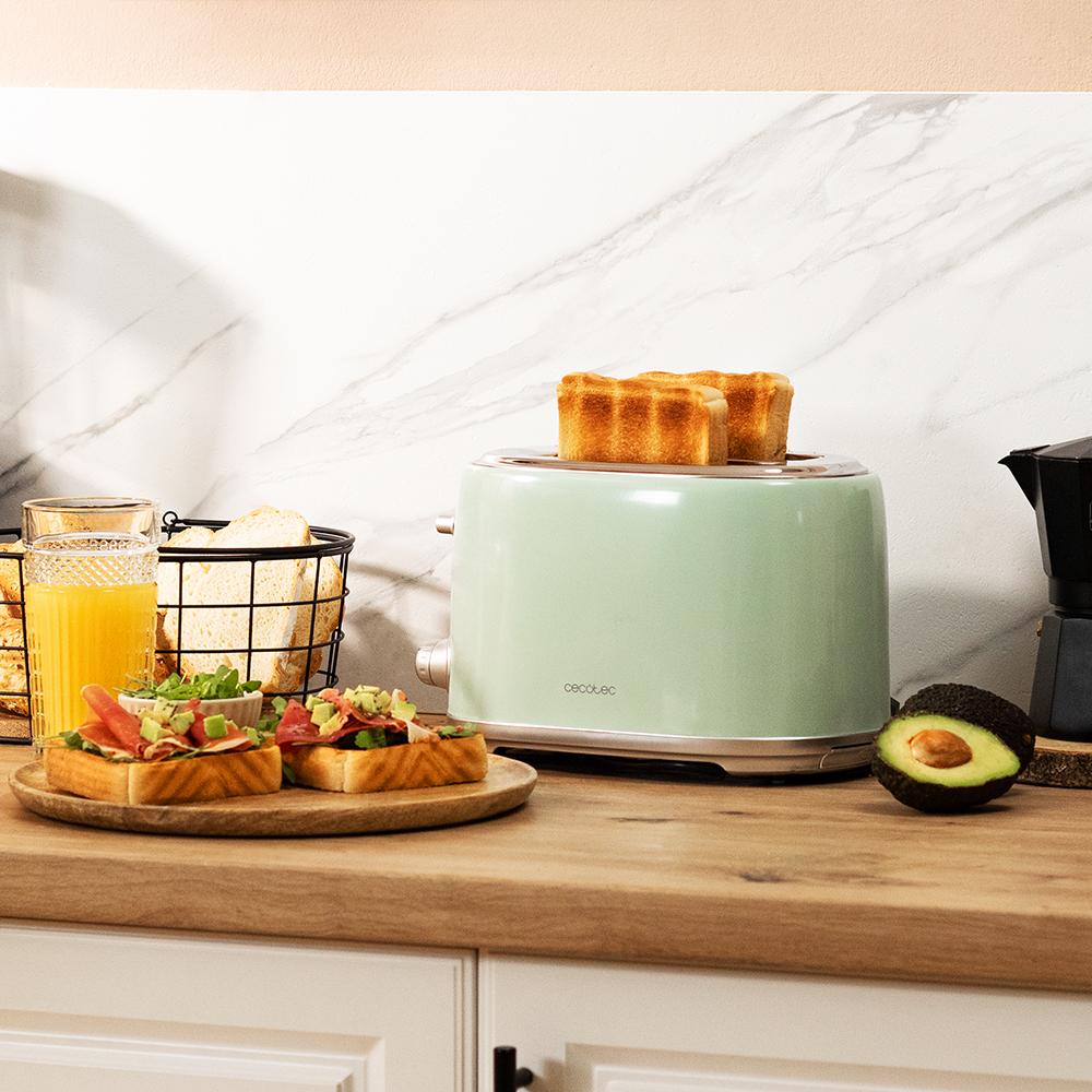 Toast&Taste 1000 Retro Dobbelt Grøn