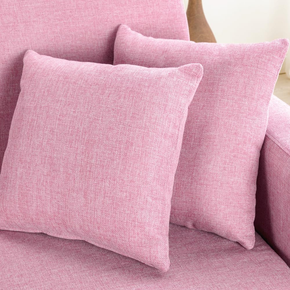 Don Descanso Reine 3-Sitzer-Schlafsofa, Stoffbezug, Click-Clack-Öffnungssystem, Sofa-Maße: 201 x 73 x 79 cm, Bett-Maße: 201 x 99 x 42 cm, inklusive 2 Kissen, Hellgrau