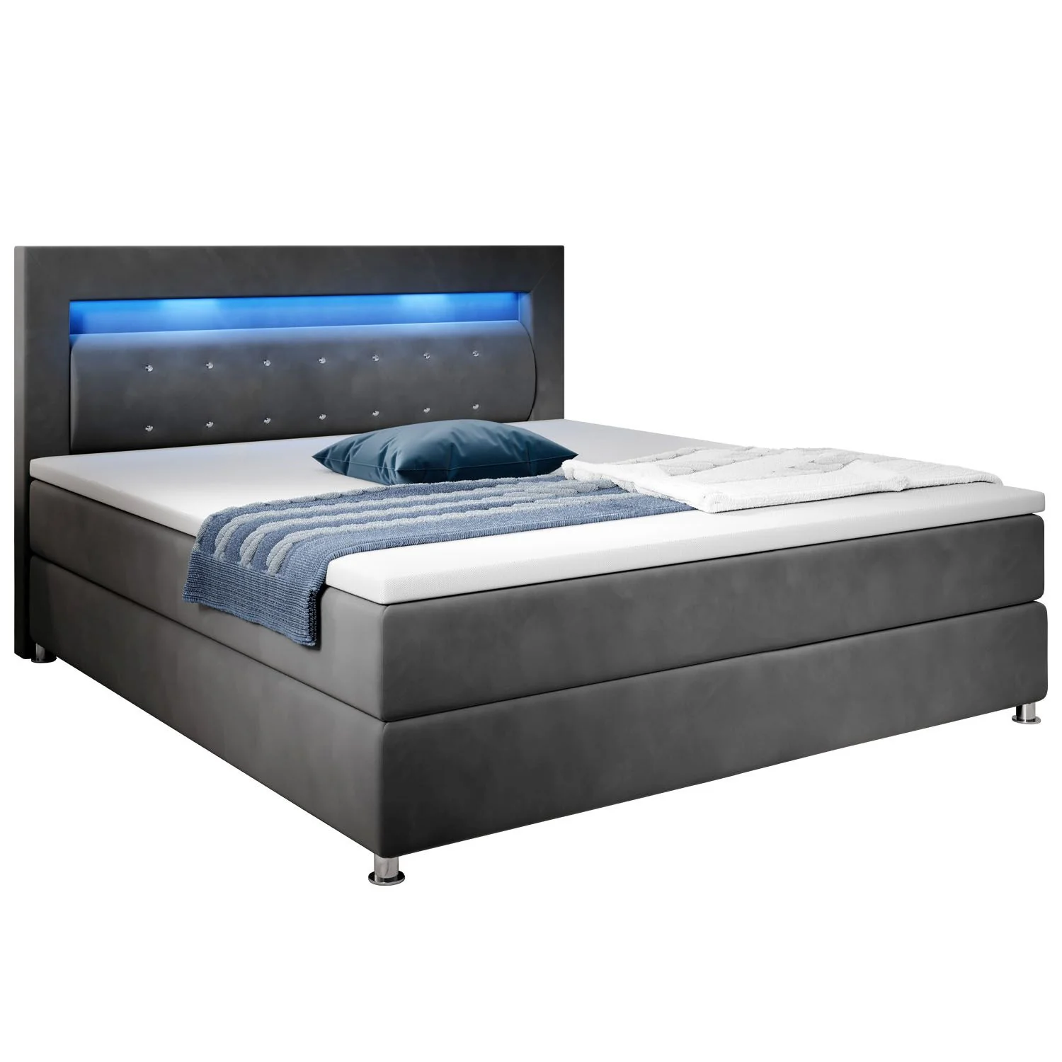 Lit coffre Vancouver 2025 – Tissu