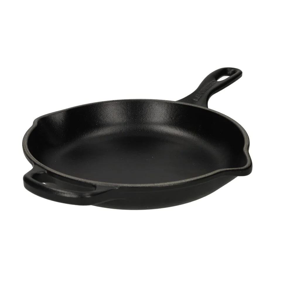 2025 Le Creuset - Signature Rund Mat Sort Stegepande 23 cm