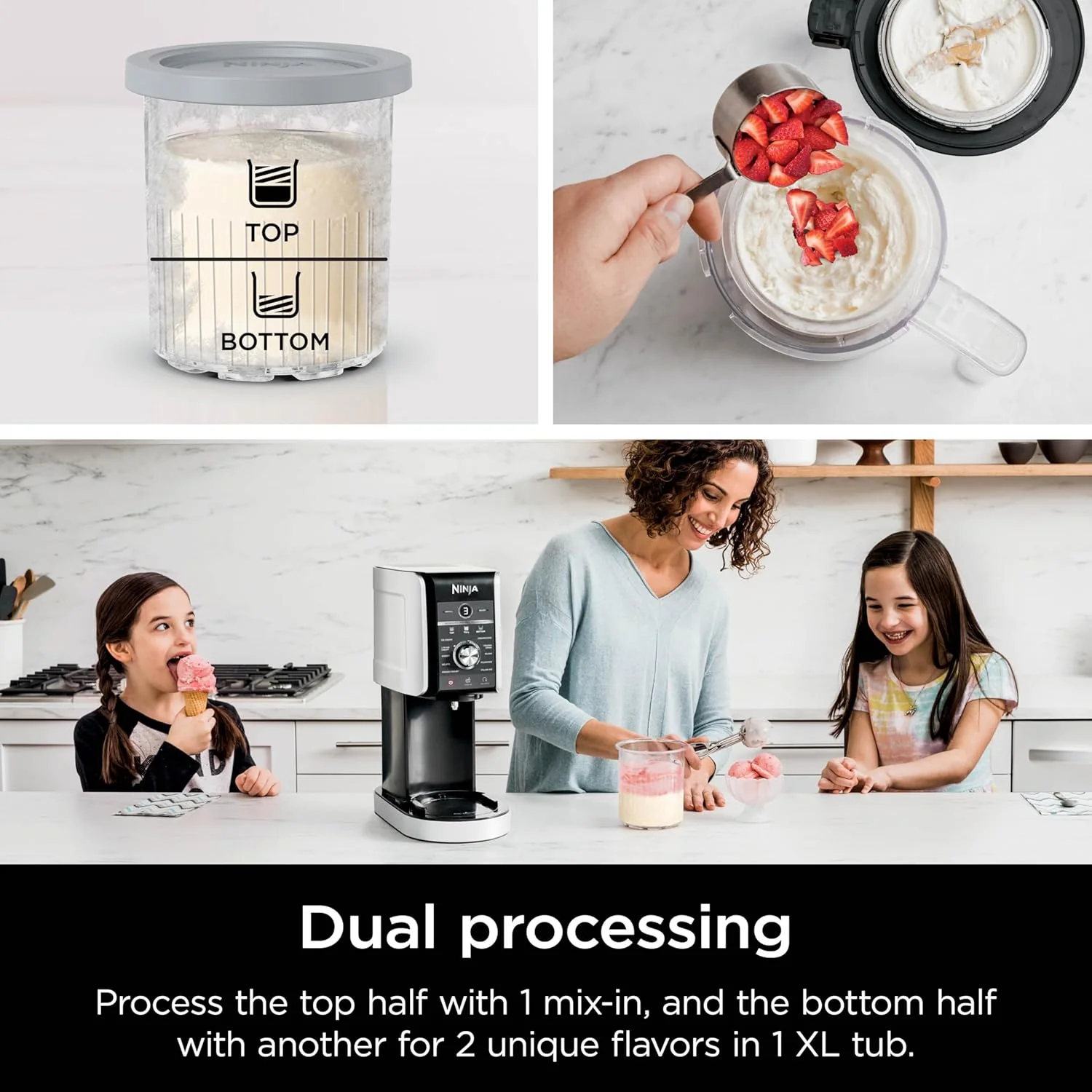 2025 Ninja CREAMI Deluxe 11-i-1 is- og frosne godbiddermaskine