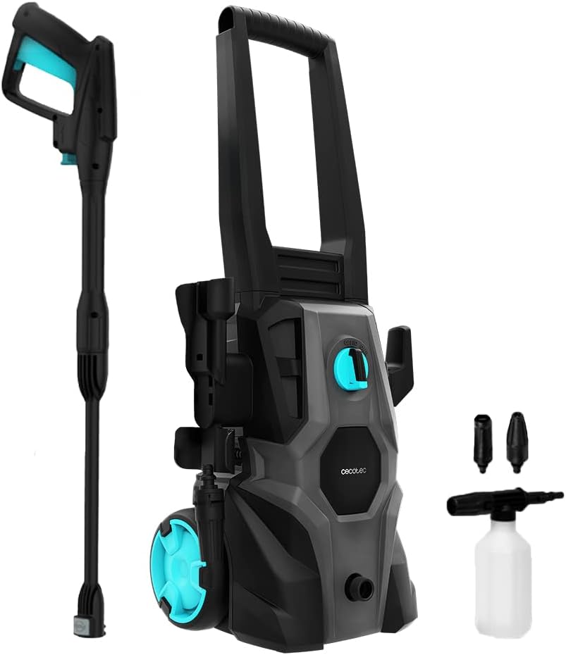 Cecotec HydroBoost 2400 AdvanceClean højtryksrenser. 2400W, Hjem, Have eller Bil, Flowhastighed på 480l/t, 180 trykbarer, Aluminiumpumpe, Aktionsradius 14 m