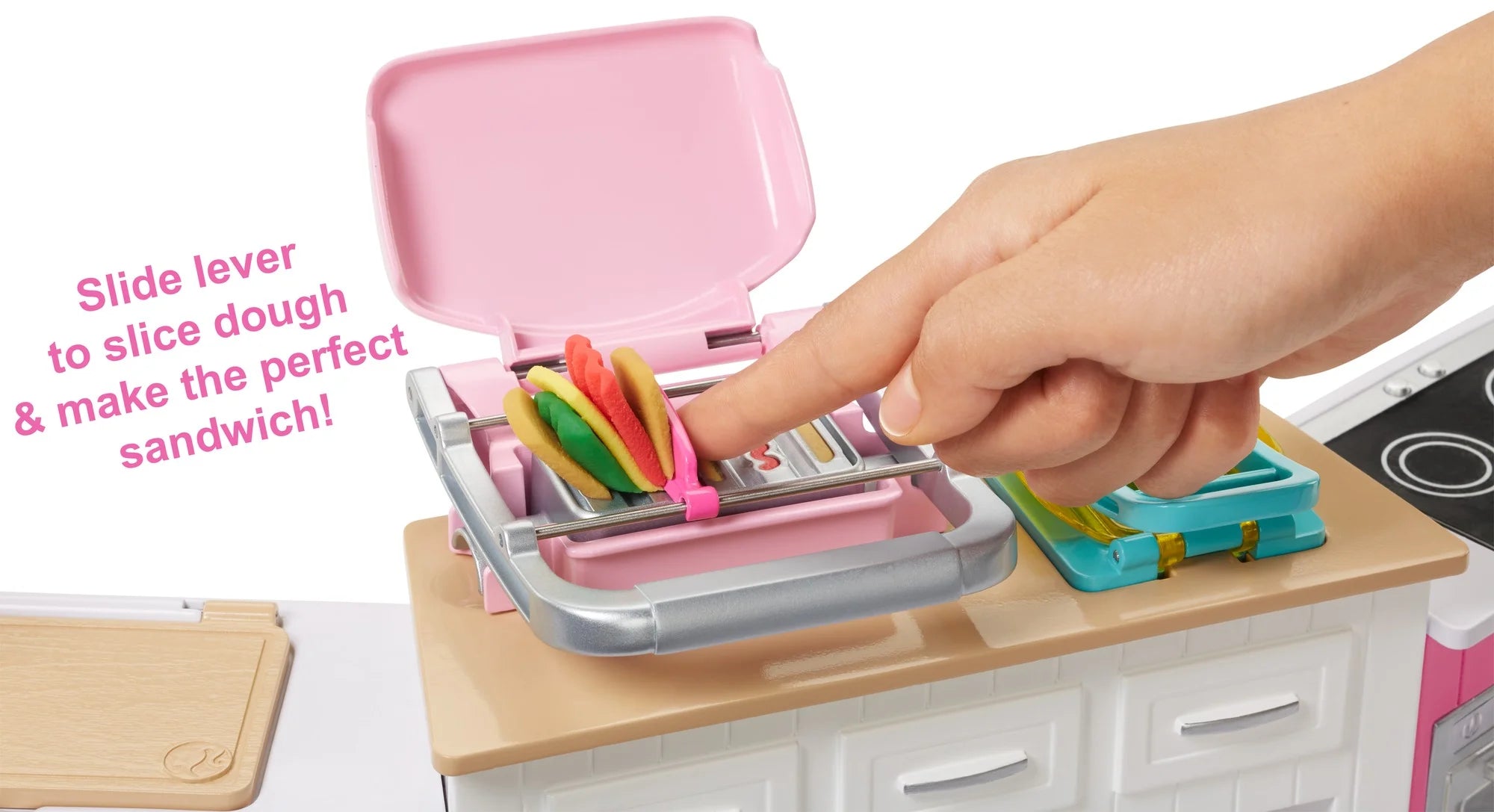 Barbie Ultimative Küche zum Kochen und Backen mit Kochpuppe