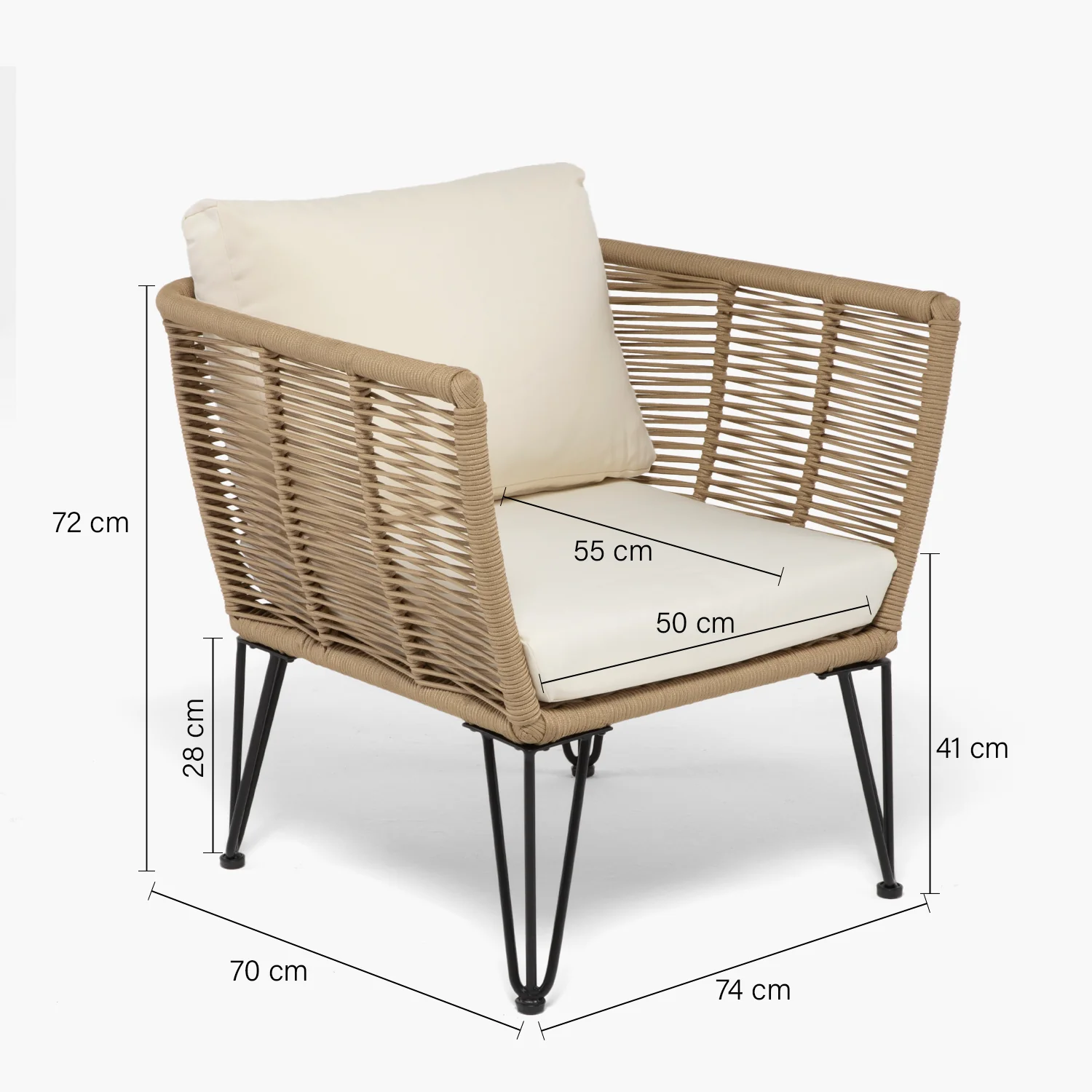 Canapé 1C Maresias Beige 2025