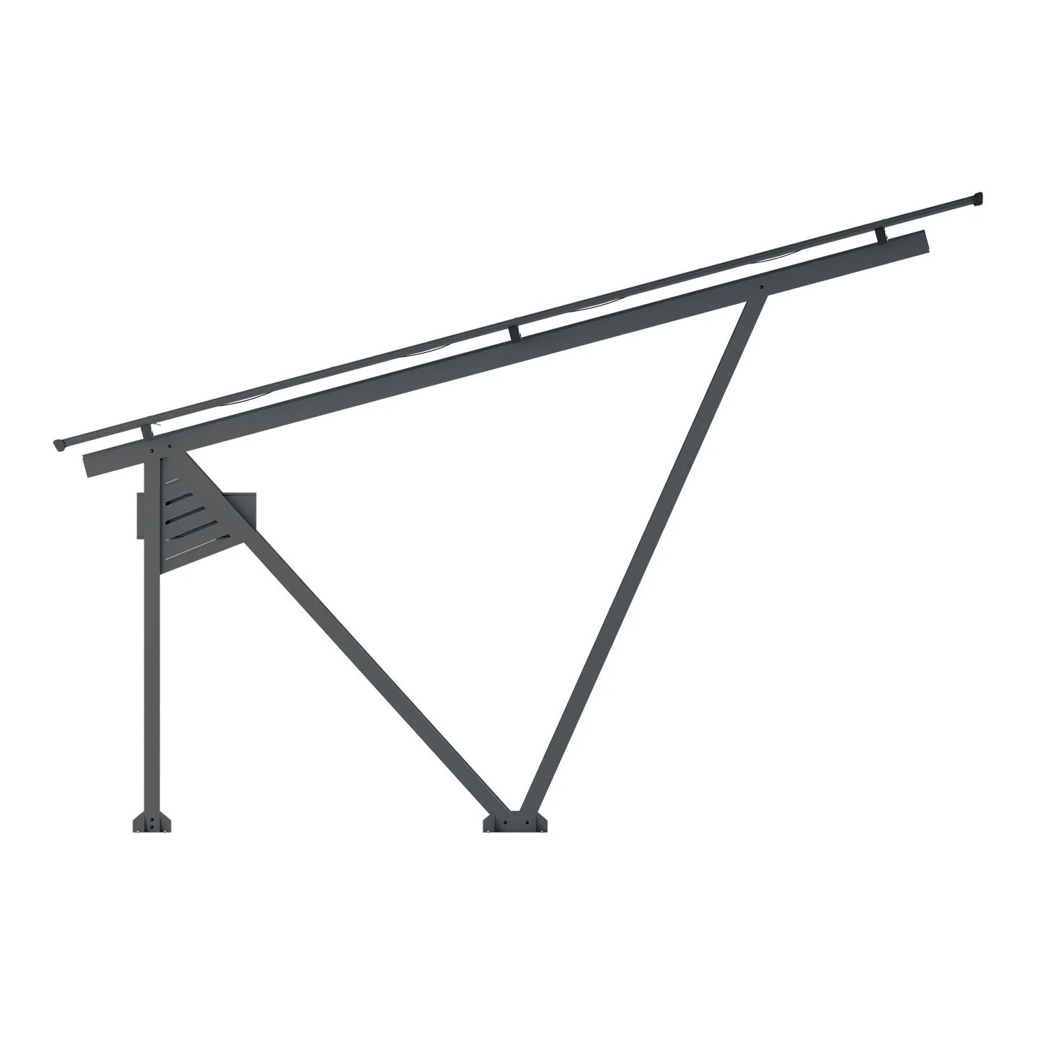 Structure de carport solaire SunLuxe 2025 - 4100 watts