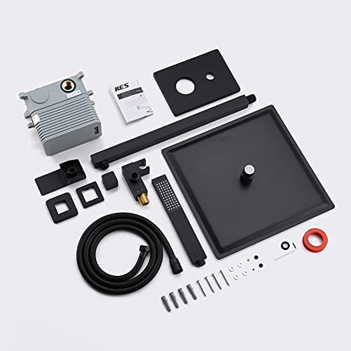 KES Duschsystem mit 12-Zoll-Regenduschkopf