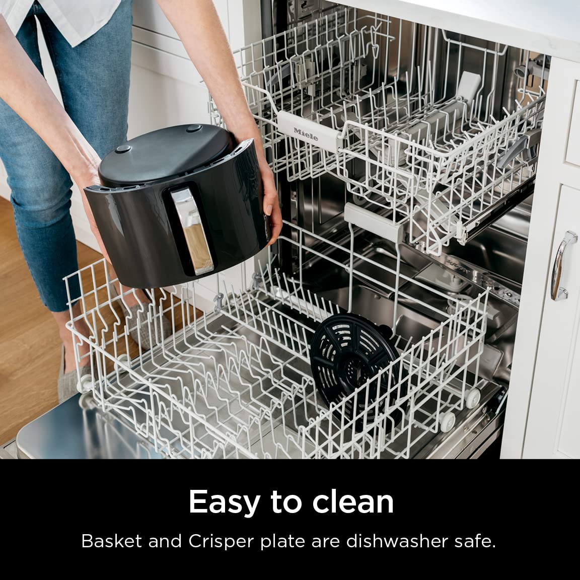 2025 Ninja AF150AMZ Airfryer 5,5 liter. Genopvarmer, tørrer og har multifunktion.