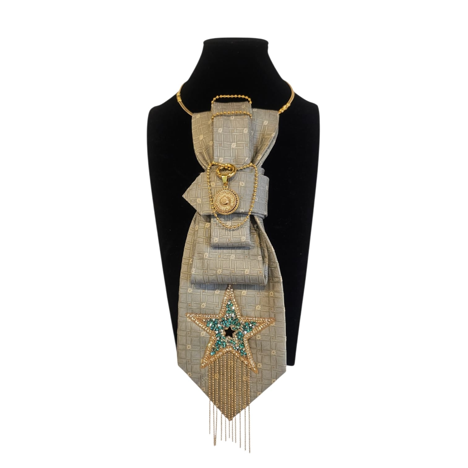 Shiny Star 4-in-1 Jeweled Tie