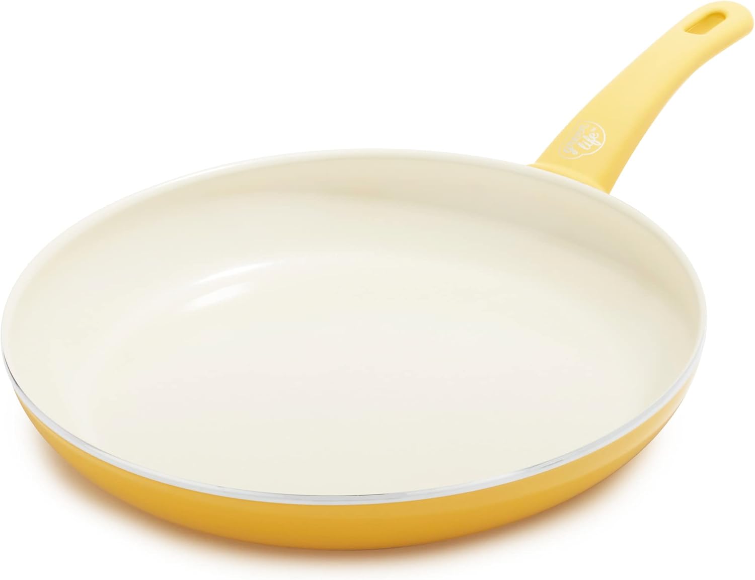 GreenLife Soft Grip 16-teiliges Antihaft-Keramik-Kochgeschirr-Set, bestehend aus Bratpfanne, Stielkasserolle und Topf, PFAS-frei, spülmaschinenfest, ofenfest, türkis