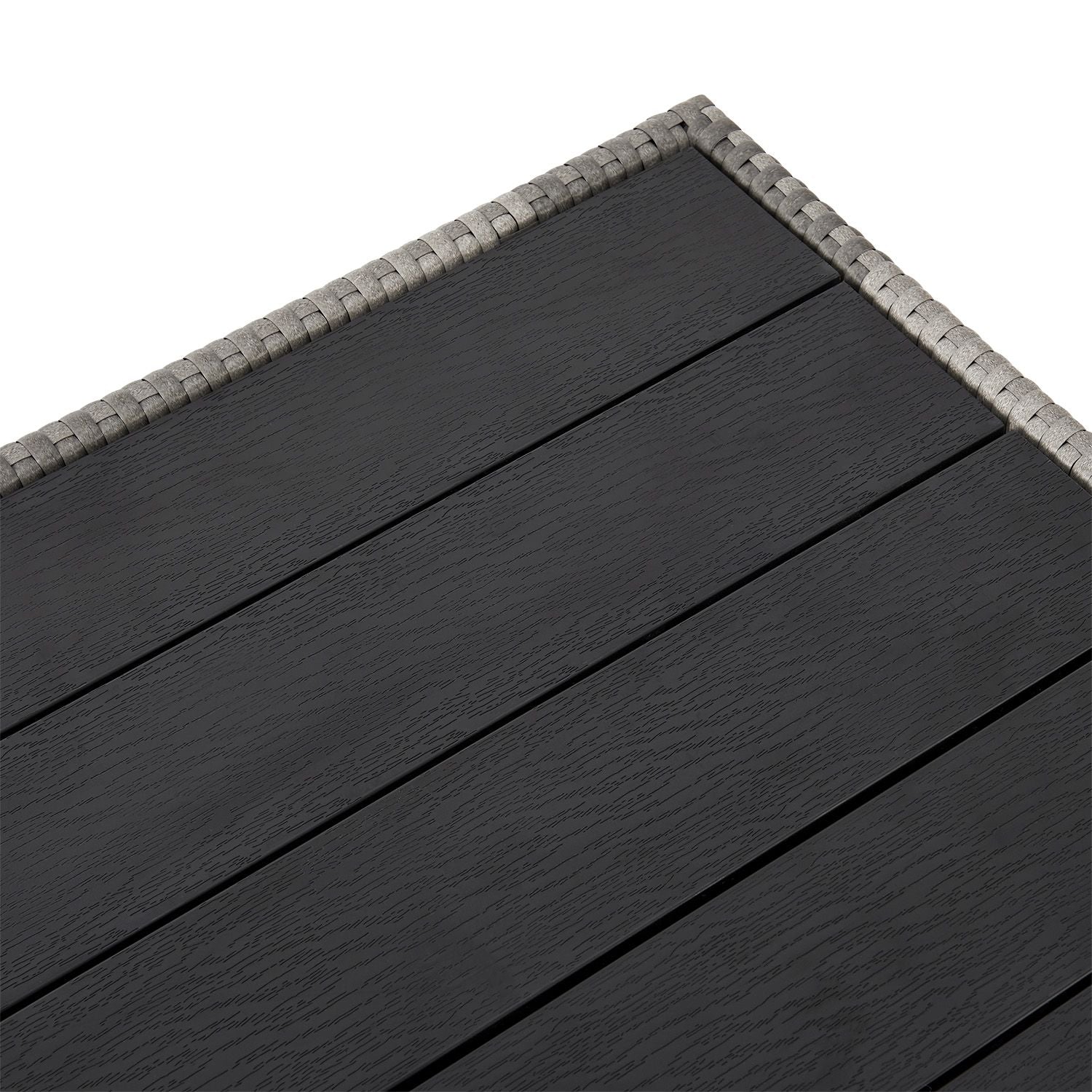 Ensemble de jardin Jamaika 2-en-1 en rotin synthétique 2025 – Modulaire, compact et élégant