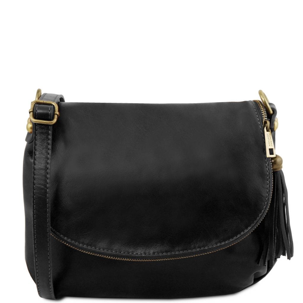 TL Bag - Soft leather shoulder bag with tassel detail | TL141223