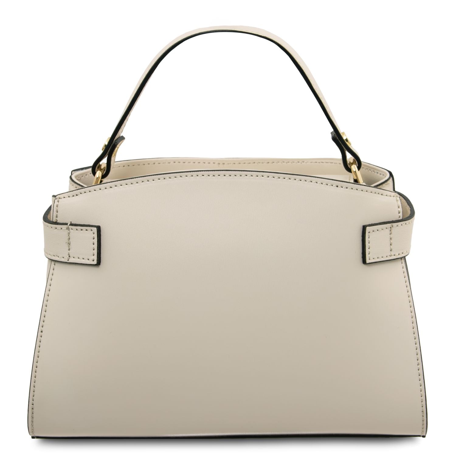 Maisy - Leather top handle bag in smooth leather | TL142459