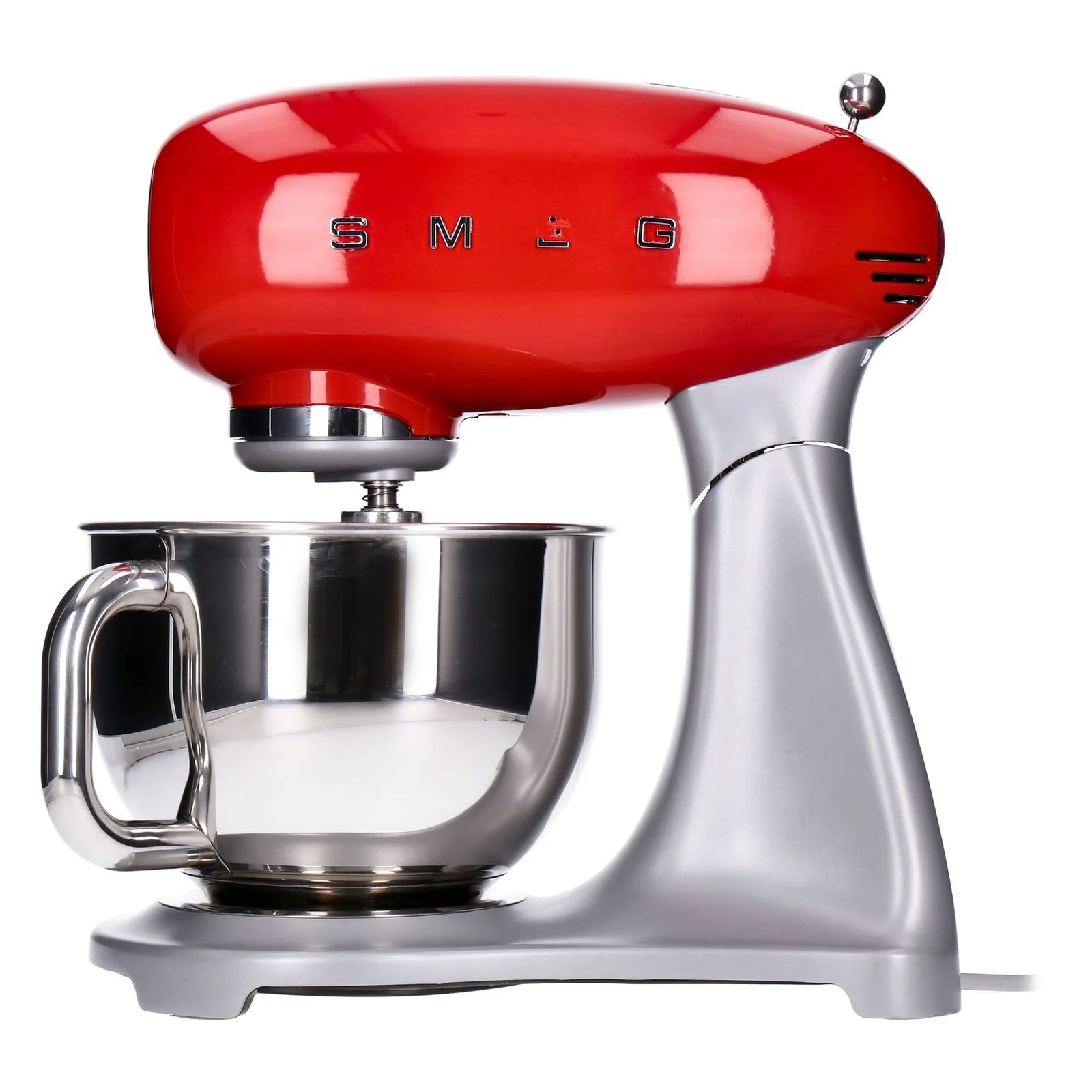 2025 Smeg SMF02RDEU Küchenroboter 800 W 4,8 l Rot im Stil der 1950er Jahre