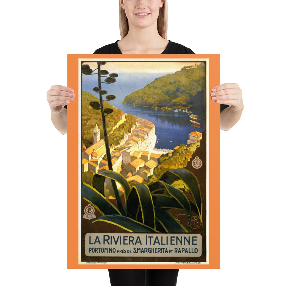 La Riviera Italienne - Portofino Poster
