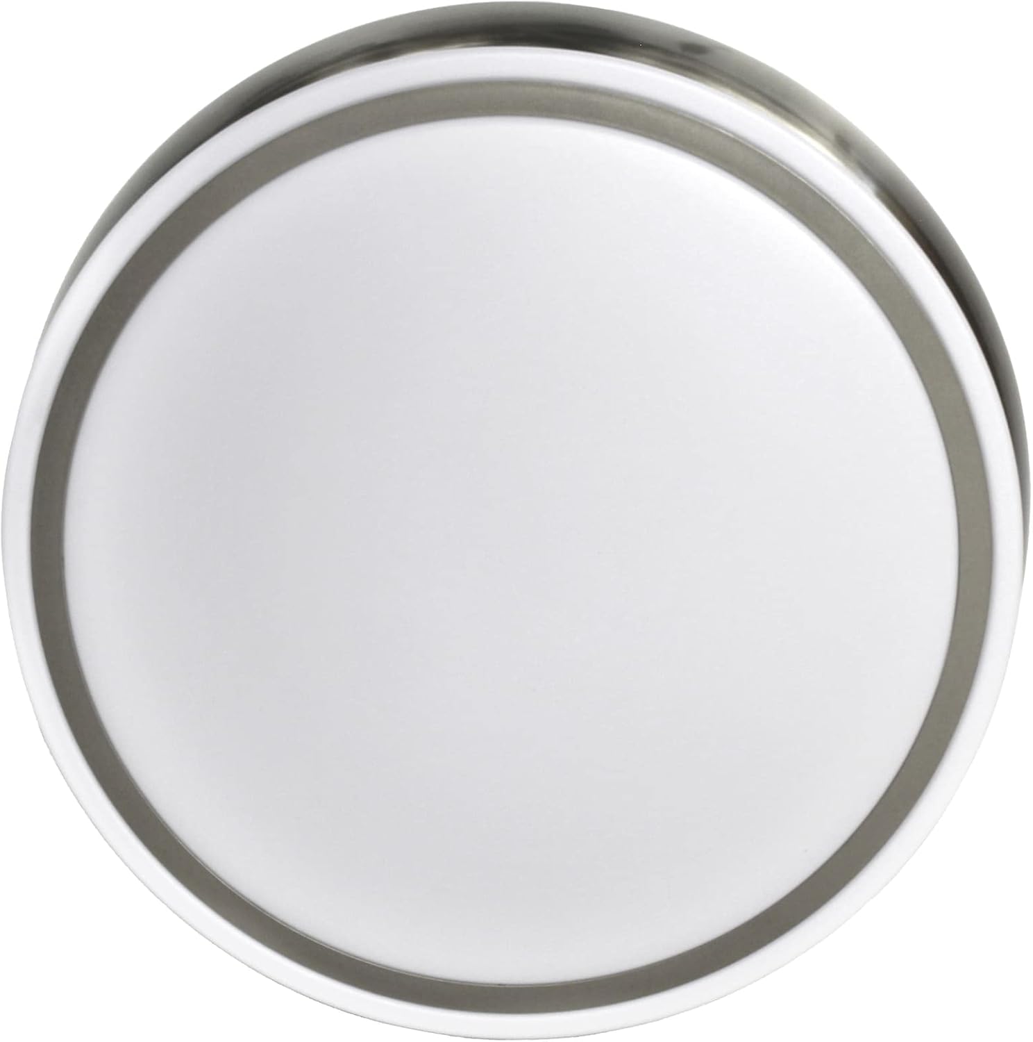 Wonderlamp – Mini ventilateur de plafond LED Pearl avec pales rétractables, moteur CC silencieux, 3 températures de couleur réglables, 46 W, blanc