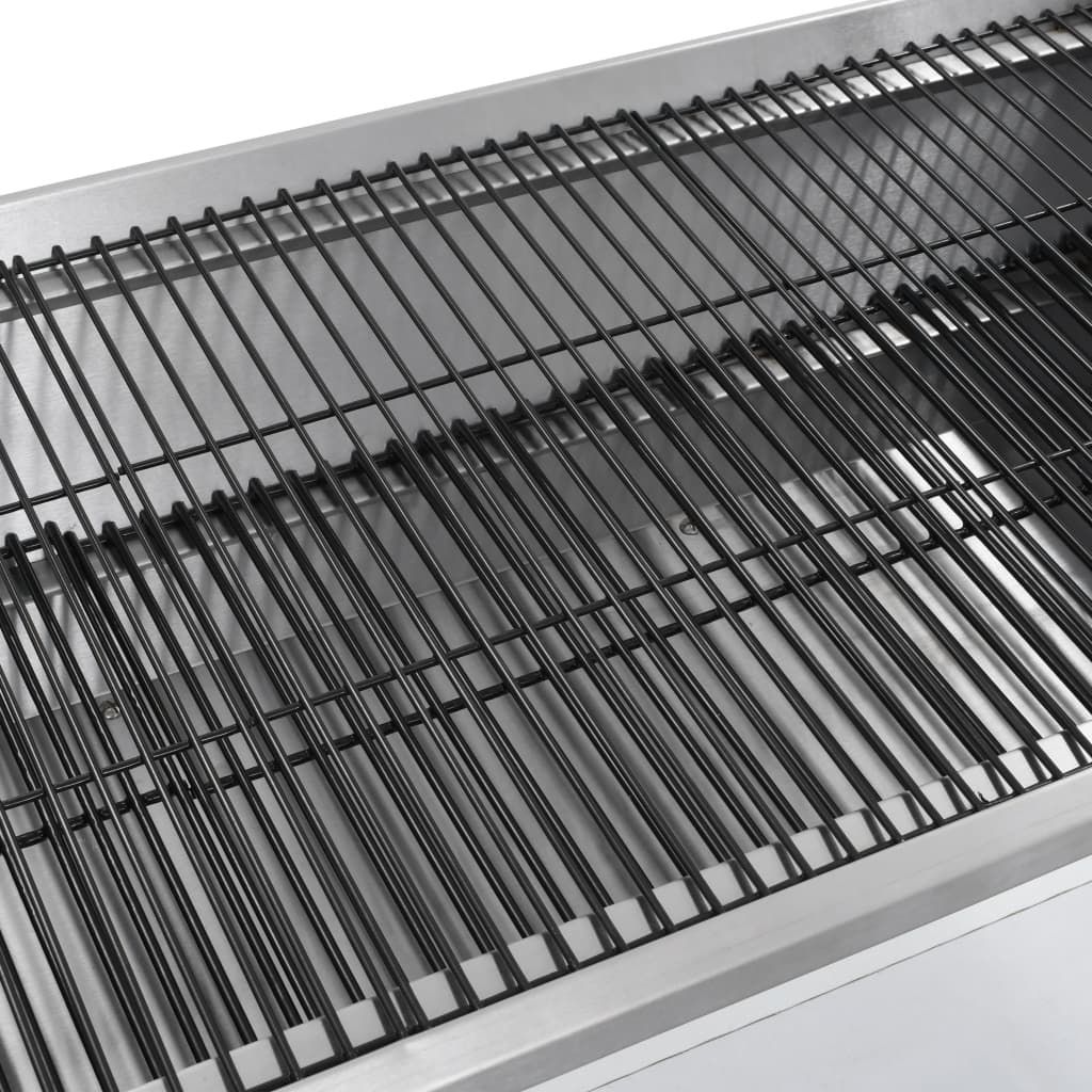 Barbecue Vidaxl avec rôtissoire et moteur électrique