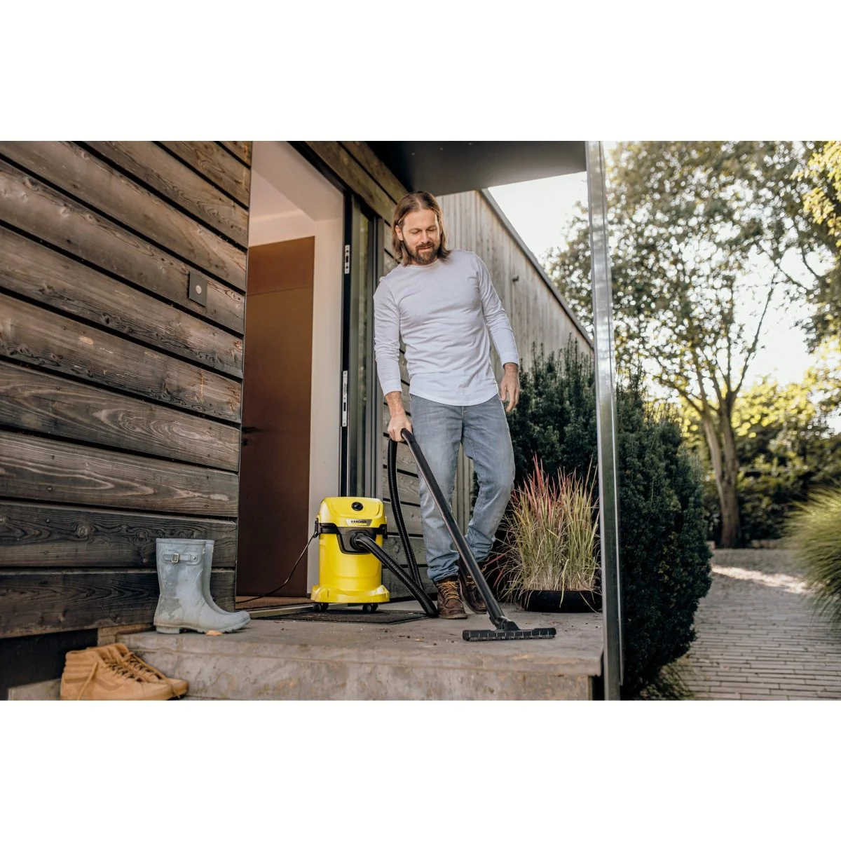WD 3 Staubsauger (Modelljahr 2025) – Kompakte Leistung für ununterbrochene Nass- und Trockenreinigung