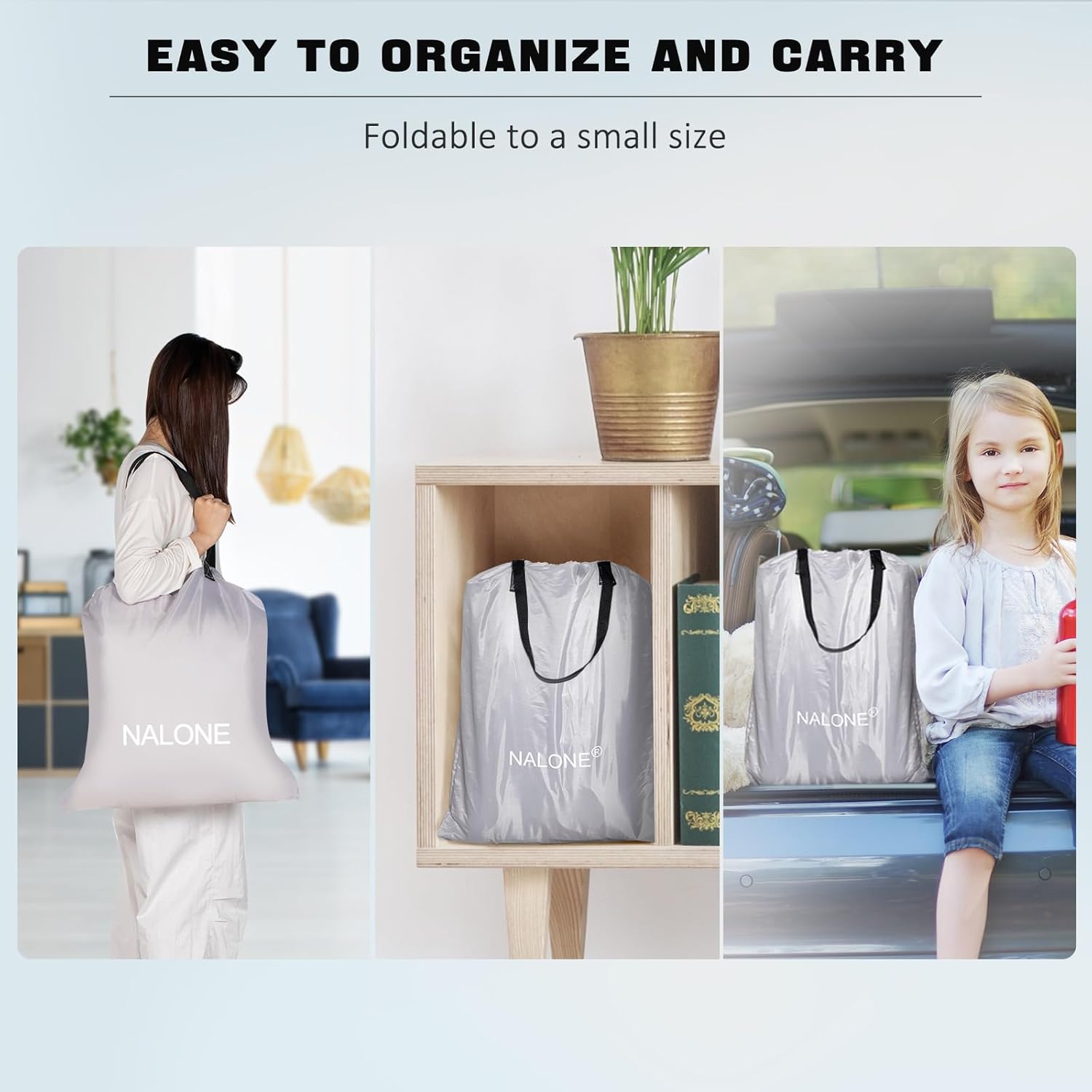 NALONE Luftmatratze, aufblasbares Bett mit integrierter Pumpe, in nur 3 Minuten aufgeblasen, für Gäste oder den Heimgebrauch, 203 x 152 x 46 cm, maximale Belastbarkeit 310 kg, Doppelbett