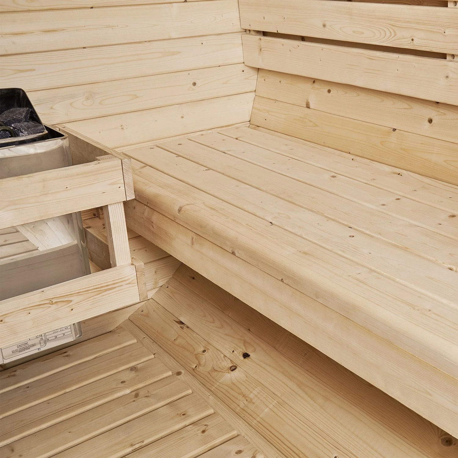 2025 Spitzbergen Fasssauna mit Saunaofen