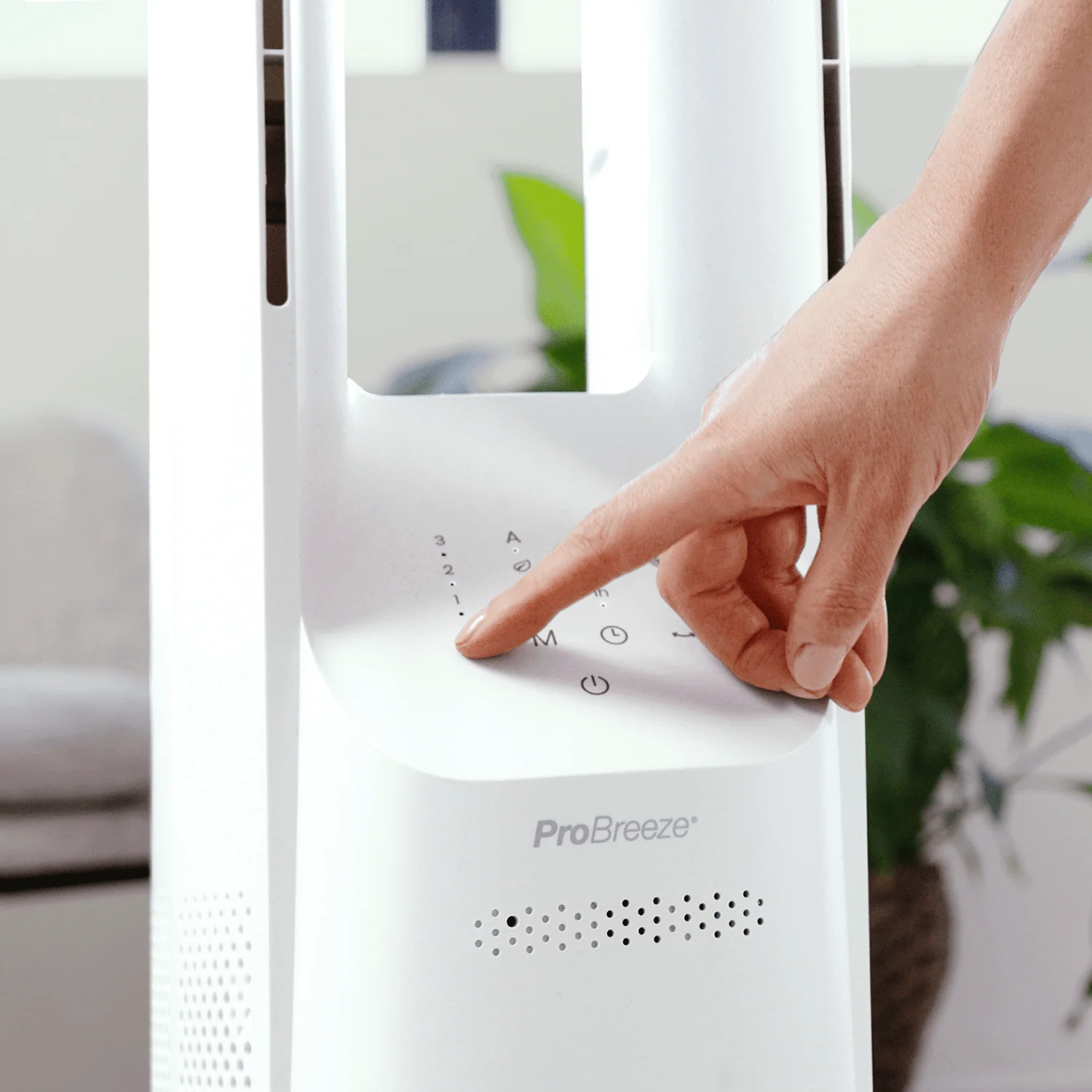 Ventilateur tour sans pales 2025 40 - Blanc