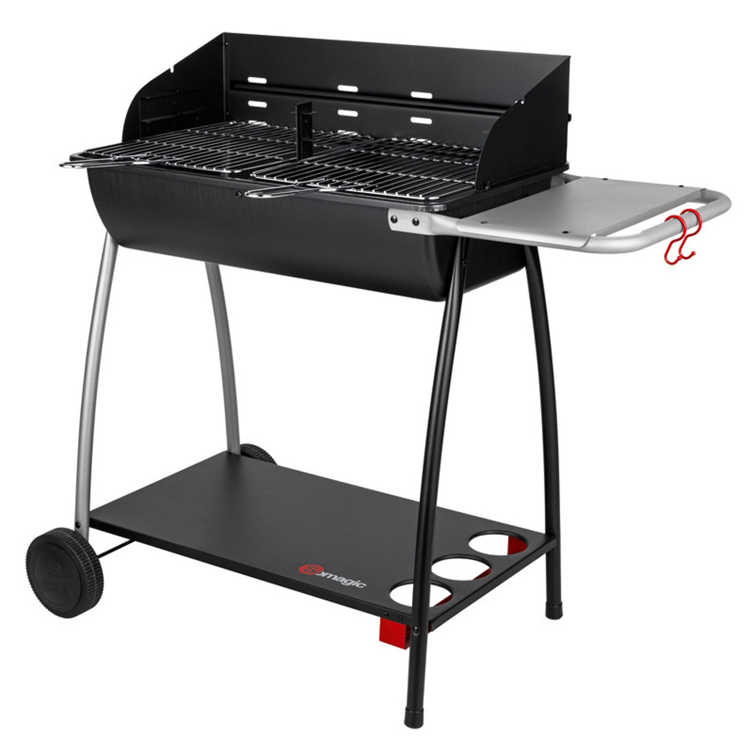 Riesen-Holzkohlegrill