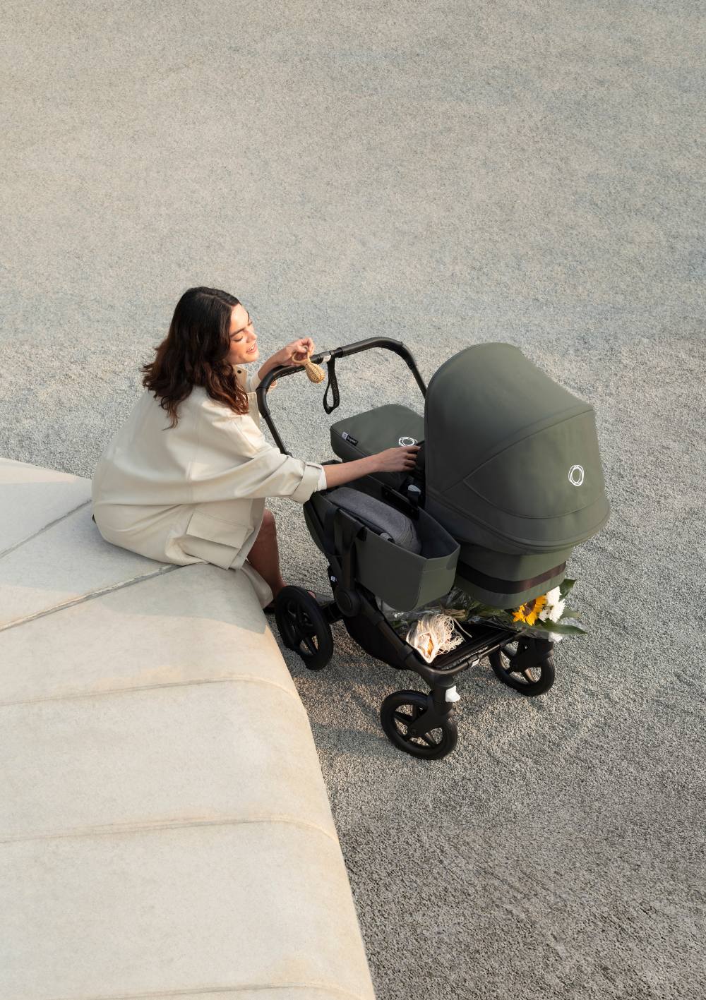 2025 Donkey 5 Mono klapvognssæt Grafit / Stormblå