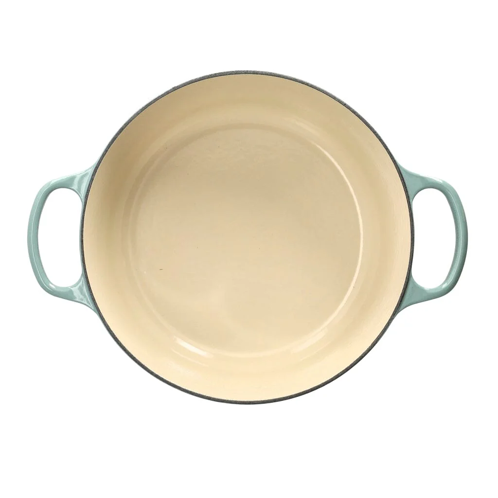 2025 Le Creuset - Signature Sea Salt rund cocotte 28 cm 6,7 l