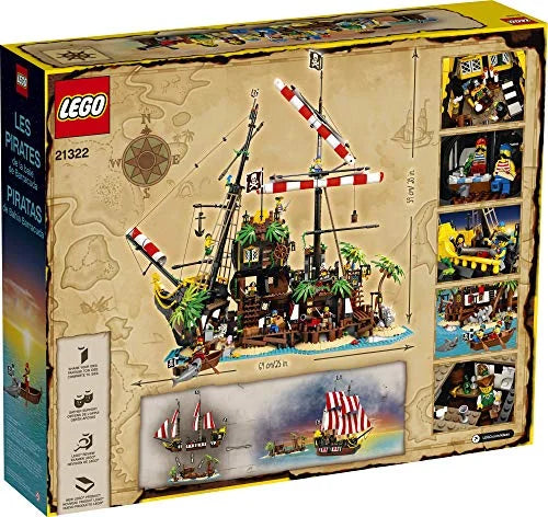 LEGO Pirates of the Bay Barracuda 21322 Bauset (2545 Teile)
