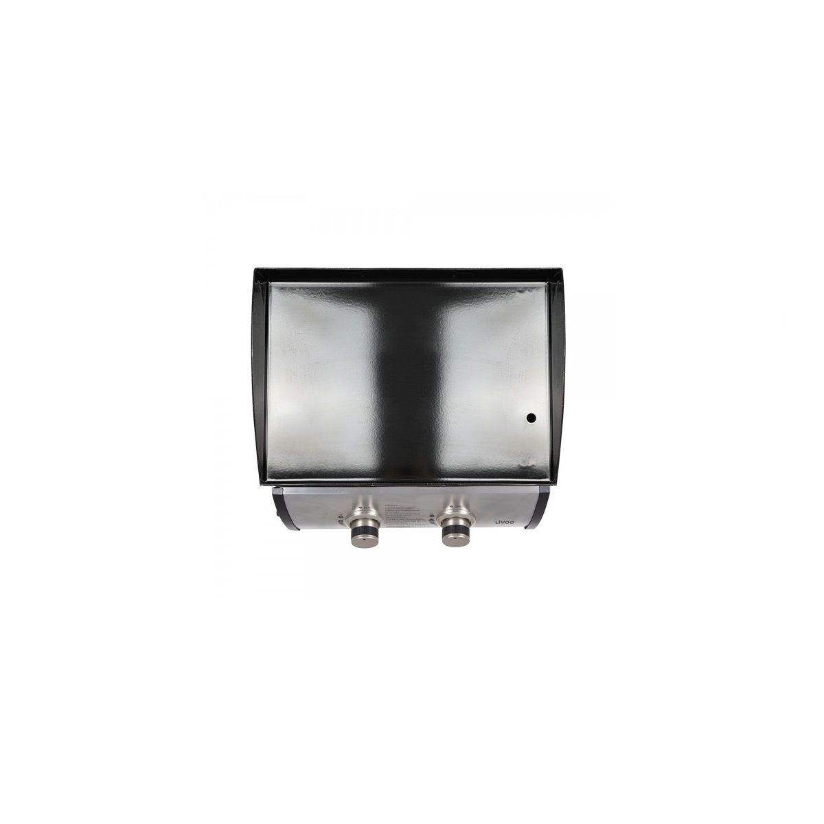 Livoo Gasgrillplatte mit 2 Brennern - Doc296
