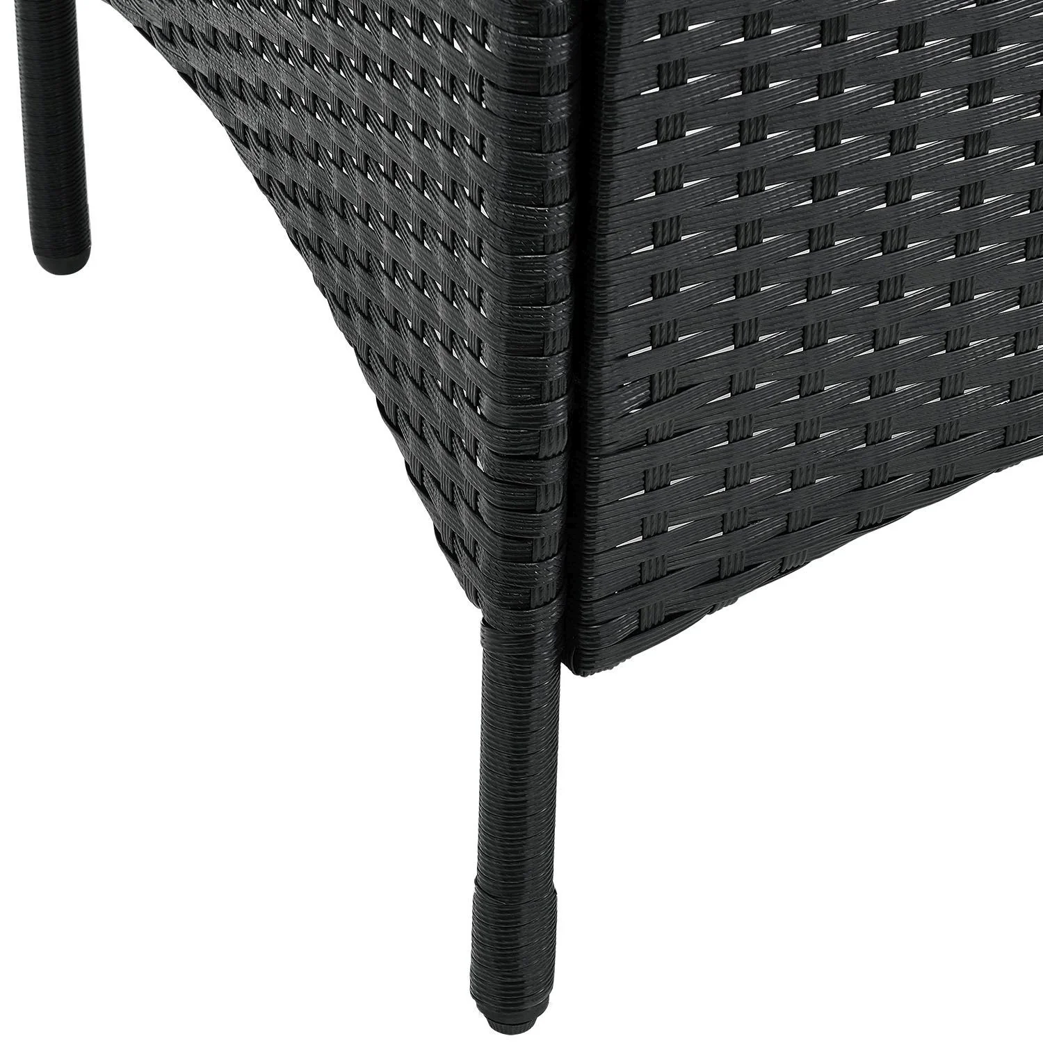 Salon de balcon Bayamo 2025 en résine tressée