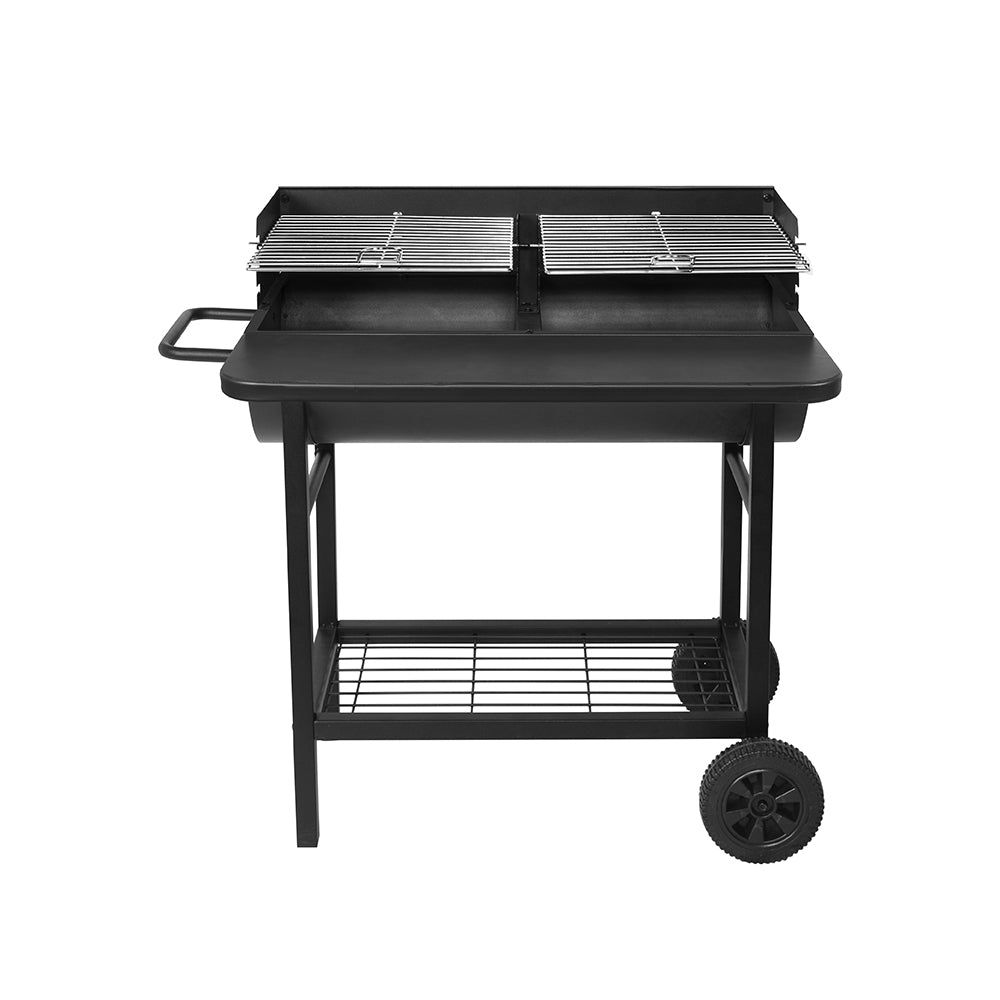 Red Deco Outdoor Alabama Black Charcoal Barbecue
