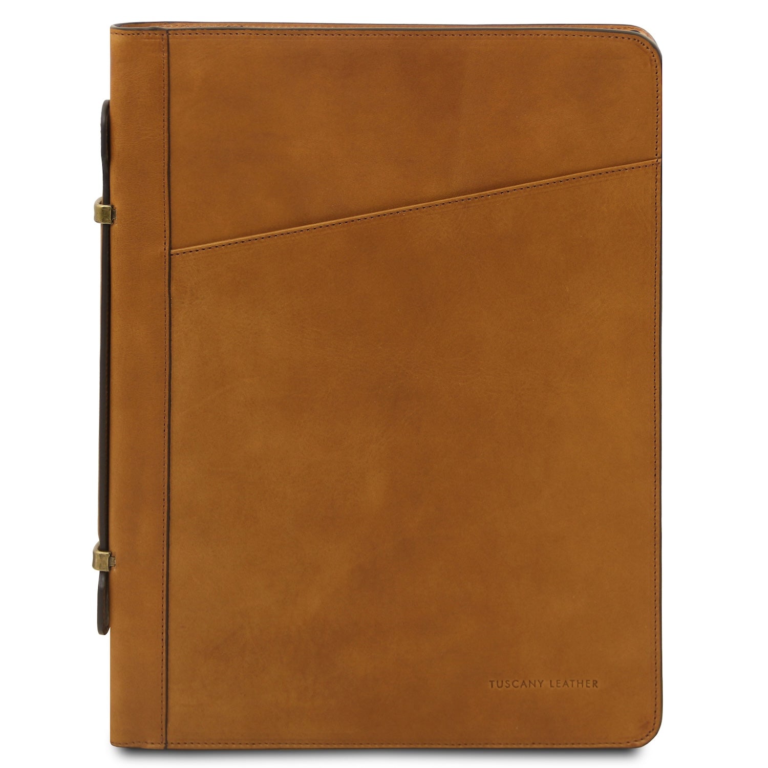 Costantino - Leather document case with handle | TL142545