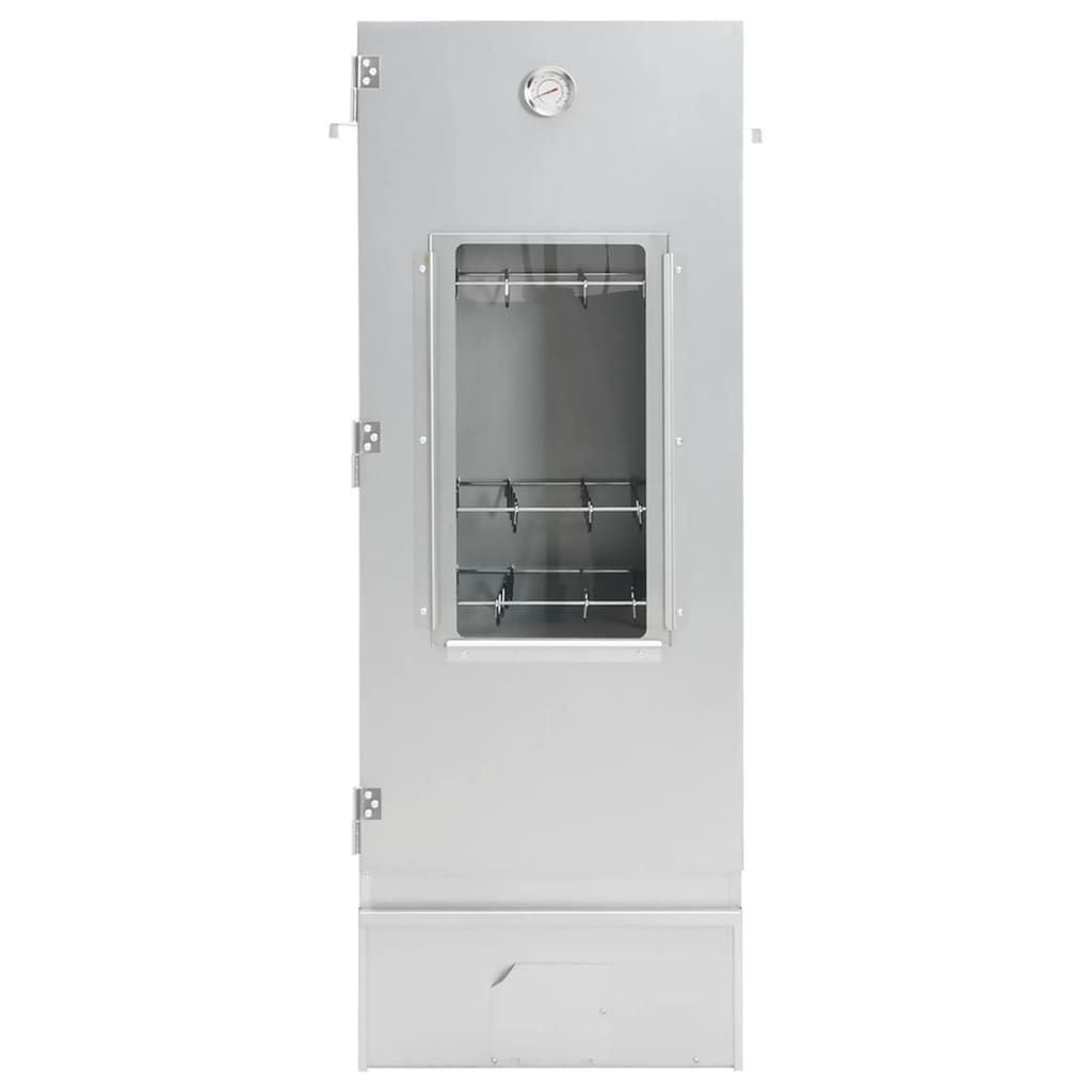 Four fumoir pour barbecue Vidaxl avec générateur de fumée froide en acier galvanisé