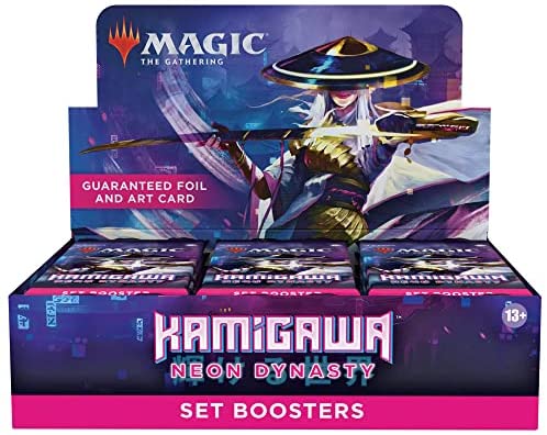 Coffret de boosters Magic The Gathering Kamigawa : Neon Dynasty | 30 boosters (360 cartes Magic)