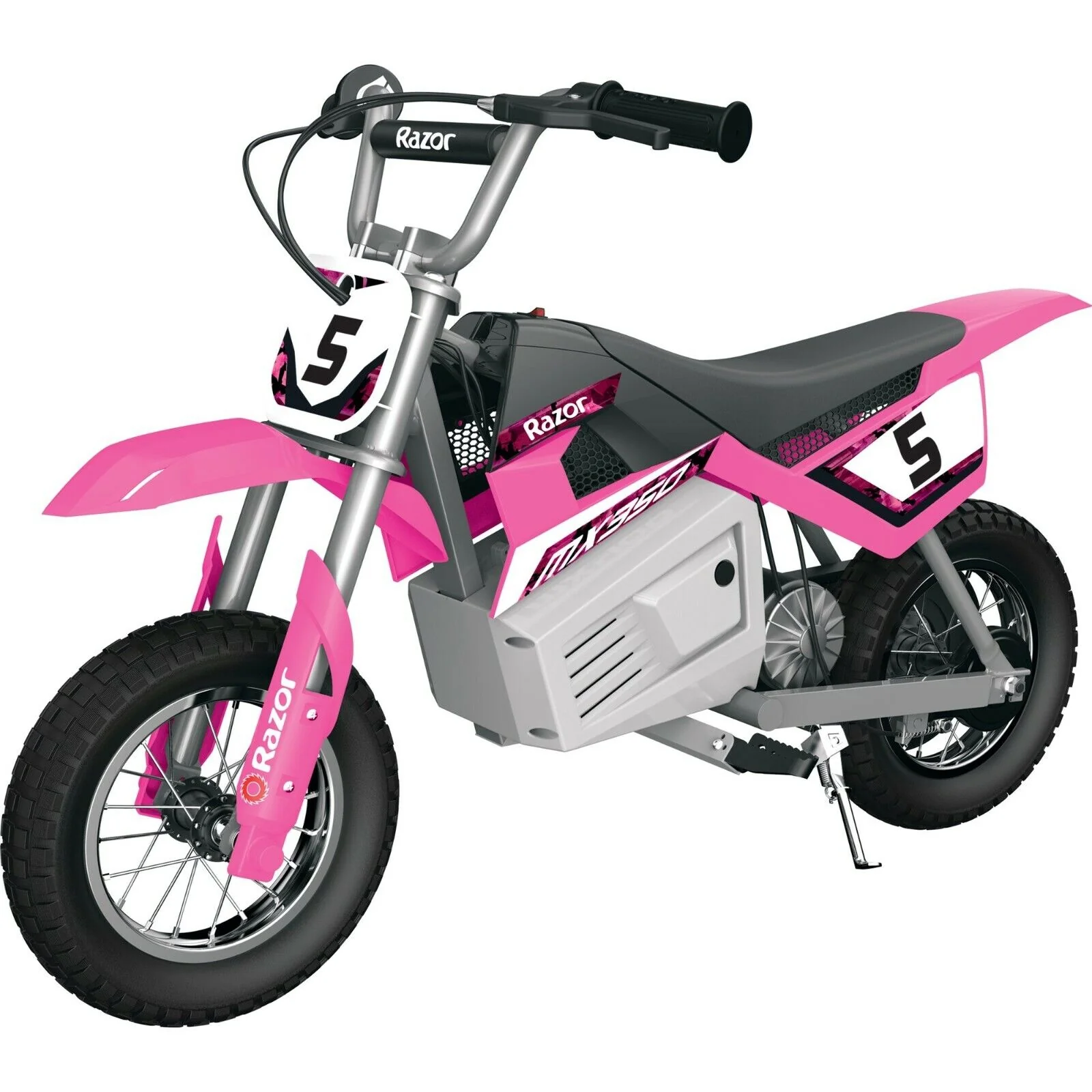 2025 Razor Dirt Rocket MX350 Elektrisk Motocrosscykel til Børn - Pink