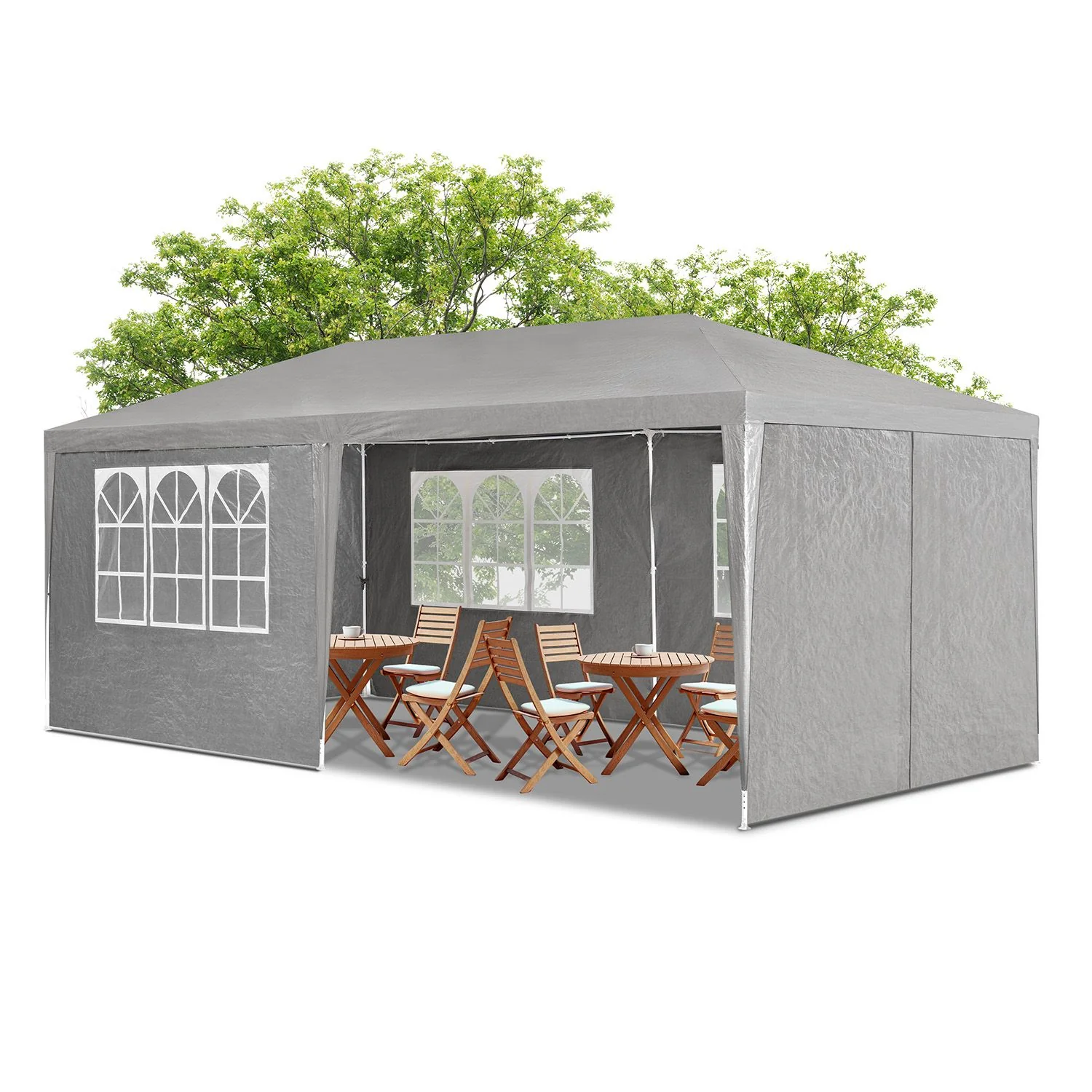 Partyzelt 2025, 3 x 6 m