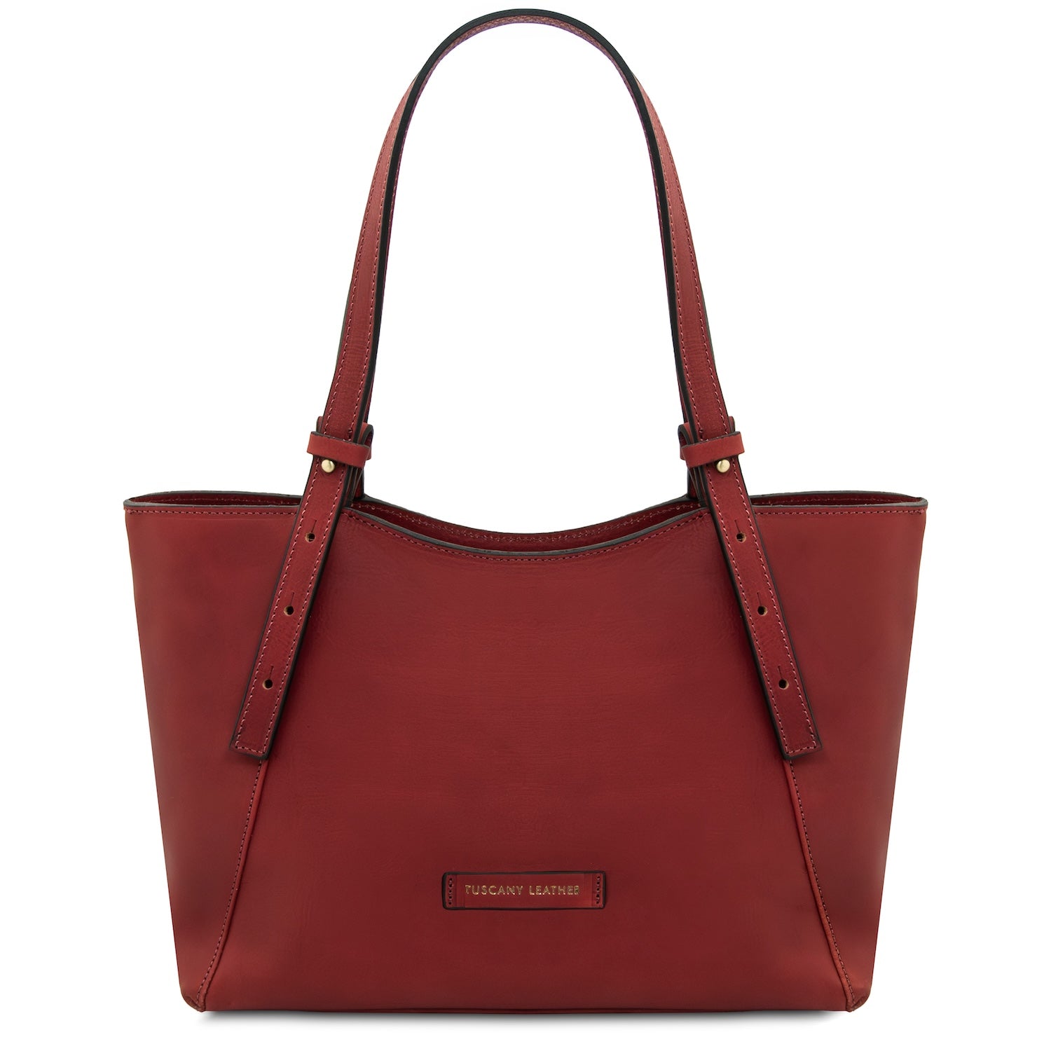 Libra - Long handle leather tote bag | TL142562