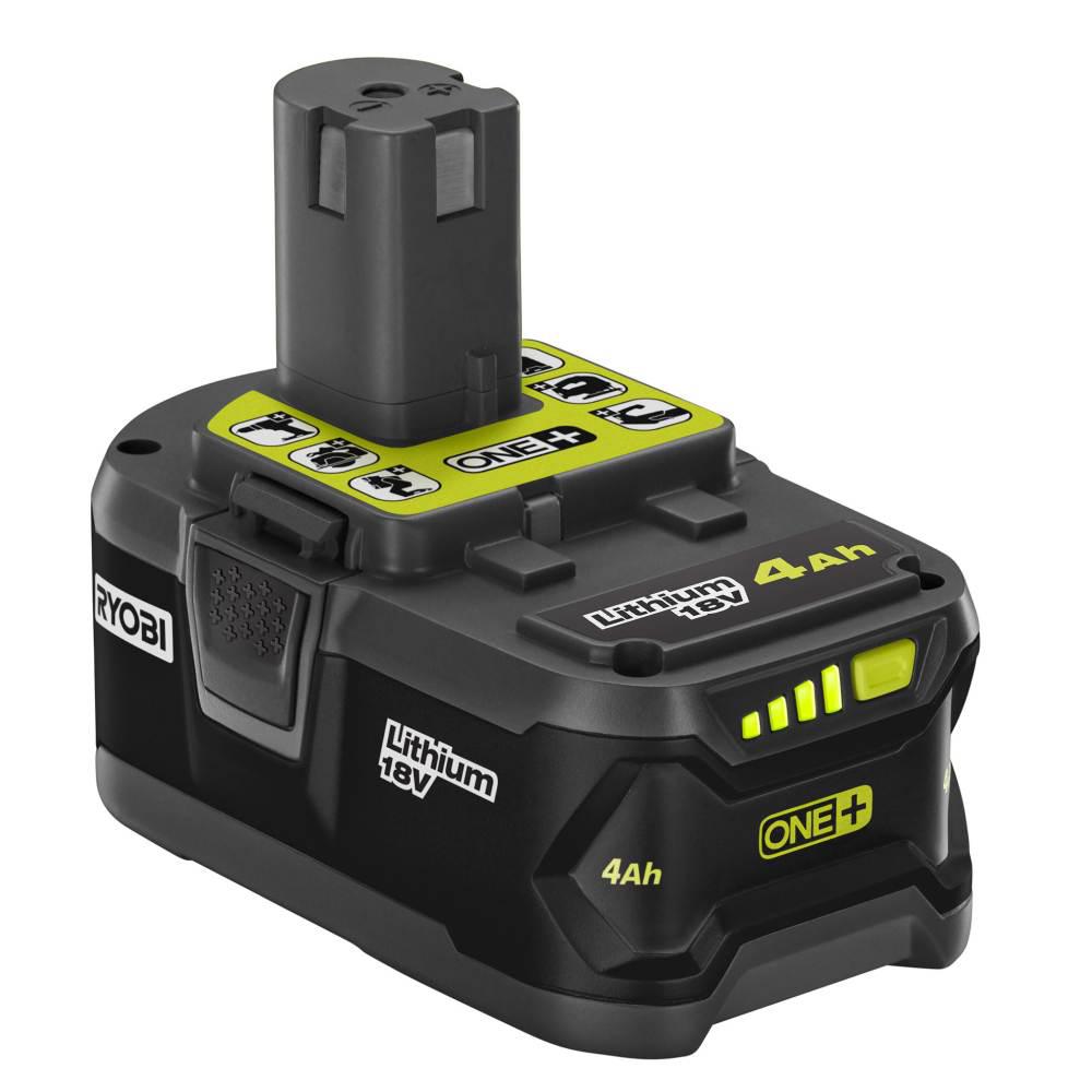 RYOBI ONE+ 18V Schnellladegerät-Set 2025 mit (2) 1,5 Ah Akkus und (2) 4,0 Ah Akkus