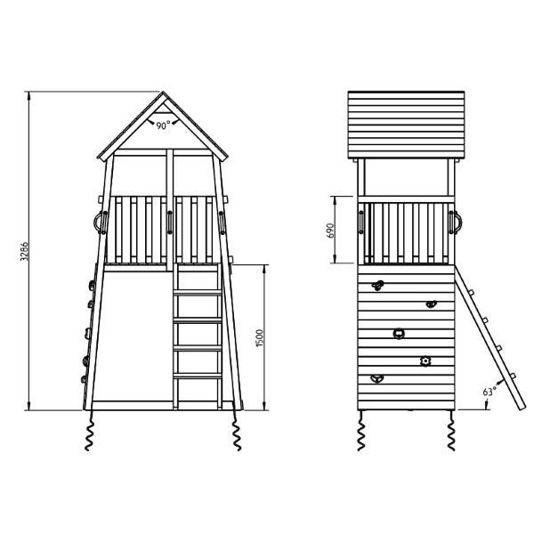 Masgames Belvedere XL kravlegård