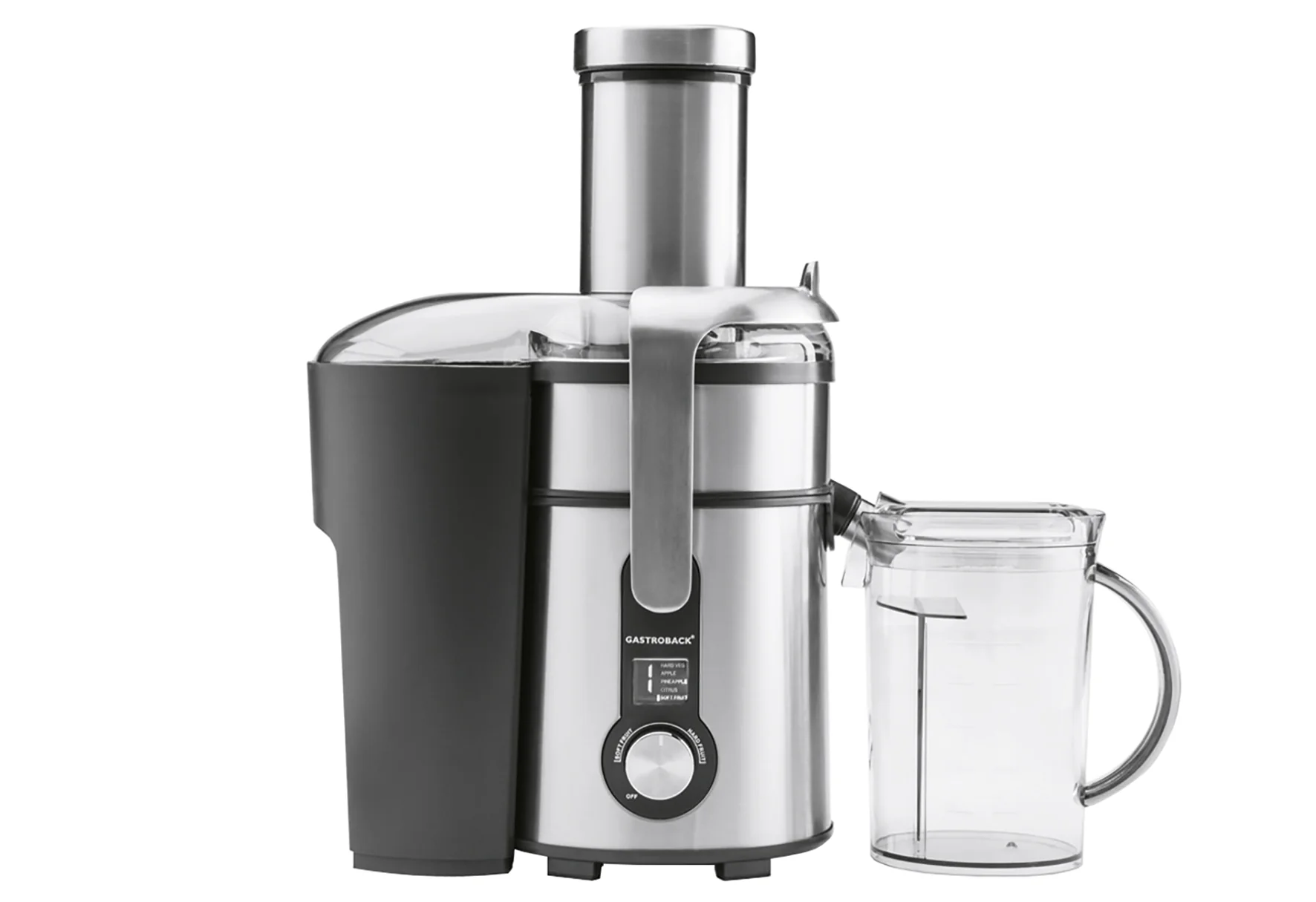 2025 Juicer 1,2 l 1300 W rustfrit stål/sort