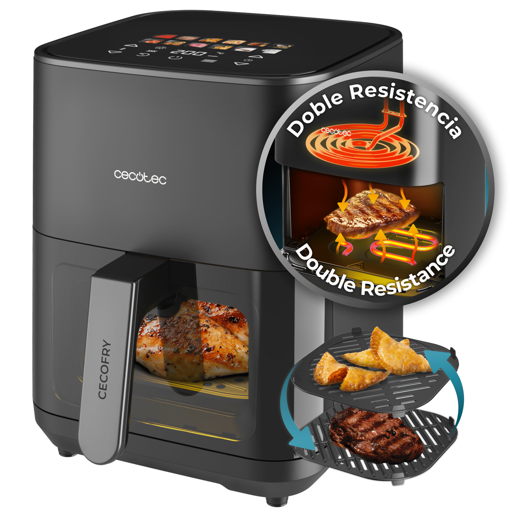 Cecofry&Grill Duoheat 4000