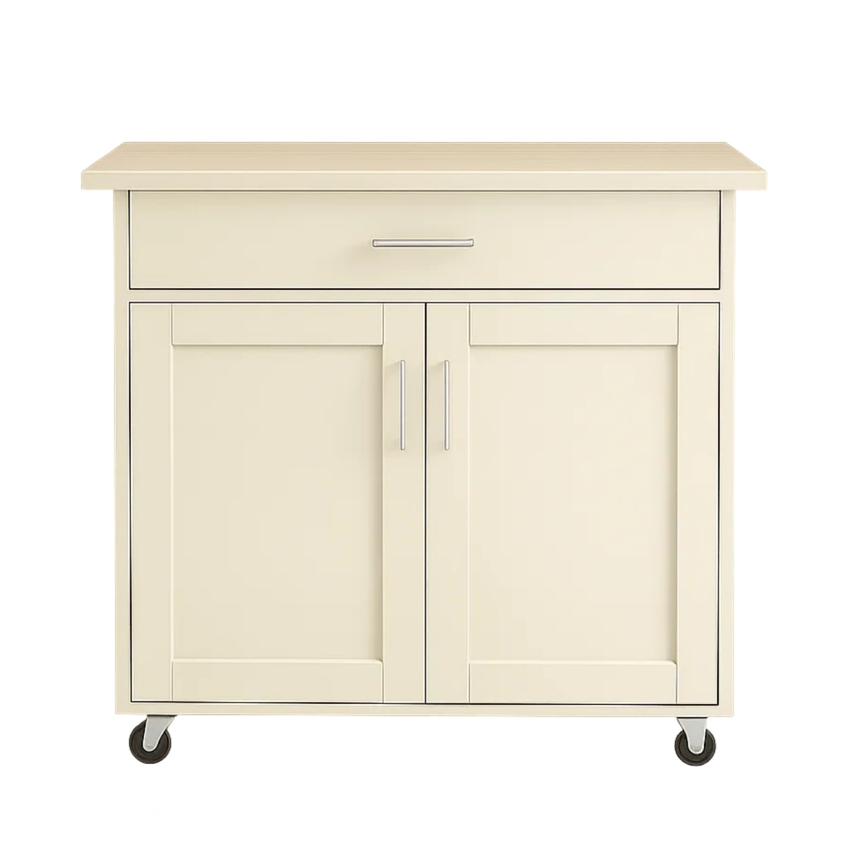 Îlot de cuisine, meuble à roulettes avec rangements, dimensions 80 x 40 x 80 cm, pour cuisine domestique. - e2XSRzHH9Jfn